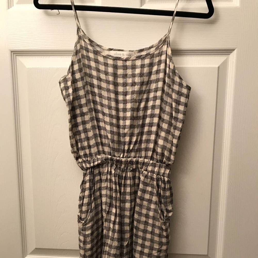 Olive and Oak Plaid Dress